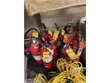 FLR B2: (7) FIRE EXTINGUISHERS W/ BRACKETS