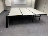 FLR B2: (8) FOLDING TABLES: (7) 8' & (1) 6'