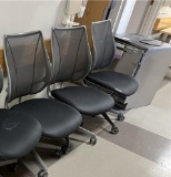 FLR 1: (3) HUMANSCALE SWIVEL OFFICE CHAIRS