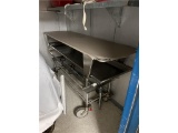 FLR B1: LOT OF 3-MEDICAL STRETCHERS IN MORGUE