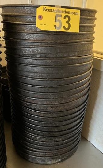 (36) 14" ROUND DEEP DISH PIZZA PANS
