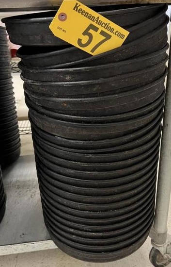 (48) 14" ROUND DEEP DISH PIZZA PANS