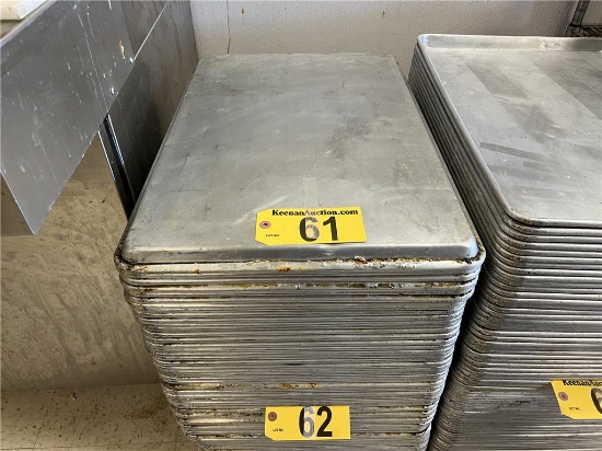 (30) FULL SIZE ALUMINUM SHEET PANS