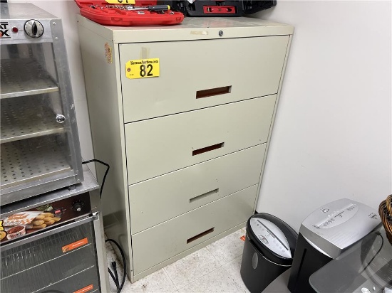 4-DRAWER LATERAL FILING CABINET
