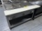 STAINLESS STEEL 3-BAY STEAM TABLE WITH LOWER SHELF AND 7