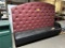 8'L X 6'H UPHOLSTERED TUFTED BACK BOOTH