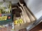 LOT: 9-ASSORTED WOODEN POT BRUSHES