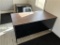 LOT: DOUBLE PEDESTAL OFFICE DESK, CHAIR, FILE STAND