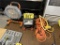 LOT: 2-WORK LIGHTS & 2-EXTENSION CORDS