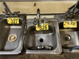STAINLESS STEEL HAND SINK & FAUCET