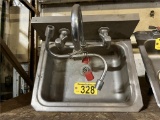 STAINLESS STEEL HAND SINK & FAUCET