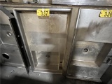 STAINLESS STEEL UNDER COUNTER SOILED DISH TABLE 48