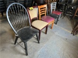 (5) ASSORTED SIDE CHAIRS