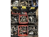 (4) CRATES OF ASSORTED CASTERS