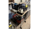 LOT: ASSORTED ELECTRICAL & CART