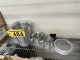 LOT: (3) ALUMINUM PITCHERS & 6.5