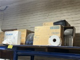 LOT: CAN LINERS, 8-ASSORTED DISPENSERS; SOUP, TISSUE, NAPKIN