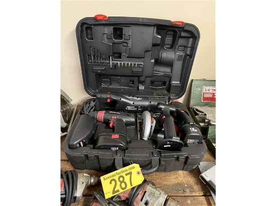 COLEMAN POWERMATE 18V CORDLESS TOOL SET