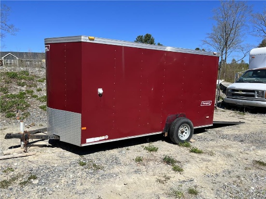 2006 HAULMARK 6'X12' ENCLOSED TRAILER WITH OVER $9,000 IN PLUMBING INVENTORY! S/N: 16HCB12146P052693