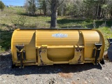 2020 HLA 3500 SNOW PUSHER, MODEL: SP35008, BACK DRAG ATTACHMENT, LARGE SKID PLATES,  S/N: 18203950,