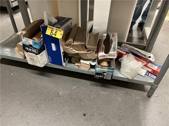 LOT OF MISC. PAPER GOODS & FOIL