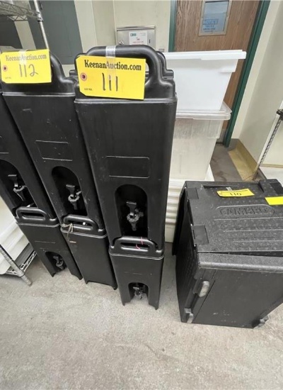 (2) CAMBRO BEVERAGE DISPENSERS