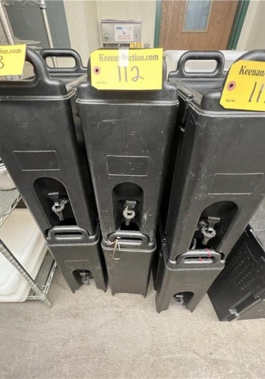(2) CAMBRO BEVERAGE DISPENSERS
