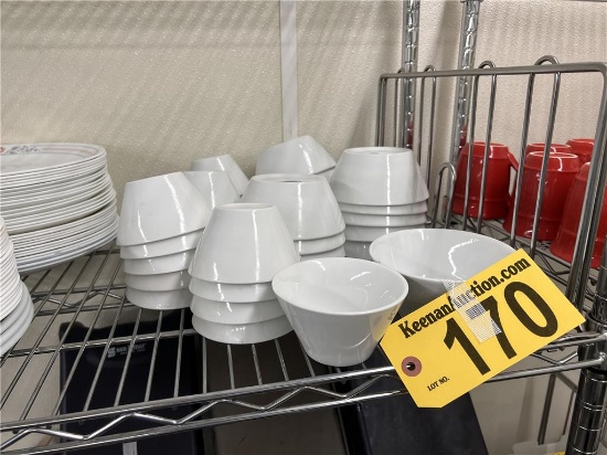 LOT: 33-ASSORTED BOWLS