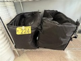 (2) INSULATED BAGS