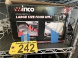 WINCO STAINLESS STEEL LARGE SIZE FOOD MILL