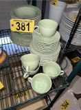 37-PC COVENTRY SAGE CHINA