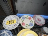 13-PC ASSORTED CHINA: SOUTHERN POTTERIES BLUE RIDGE, SOPHIA LAURA ASHLEY, MISC.