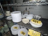 LOT OF ASSORTED BOWLS & PLATES