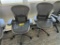 (2) HERMAN MILLER CLASSIC AERON MESH BACK MULTITASK SWIVEL OFFICE CHAIRS