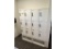 HERMAN MILLER 12-DOOR LOCKER UNIT W/NUMERIS BY DIGILOCK SOLA KEYPAD DIGITAL LOCKS