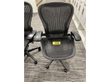 HERMAN MILLER CLASSIC AERON MODEL AE113 MESH BACK MULTITASK SWIVEL OFFICE CHAIR, WIDE SEAT