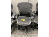 HERMAN MILLER CLASSIC AERON MODEL AE113 MESH BACK MULTITASK SWIVEL OFFICE CHAIR, WIDE SEAT