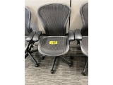 HERMAN MILLER CLASSIC AERON MODEL AE113 MESH BACK MULTITASK SWIVEL OFFICE CHAIR, WIDE SEAT