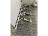 (4) HUMANSCALE DOUBLE MONITOR ARMS