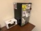 LOT: MAGIC CHEF MINI REFRIGERATOR W/ BLACK & DECKER TOASTER OVEN