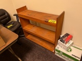 3-SHELF BOOKCASE, 37.5