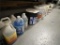 ASSORTED CLEANING CHEMICALS ON 1-SHELF