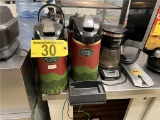 LOT: BLACK & DECKER COFFEE MAKER WITH (4) AIR POT DISPENSERS
