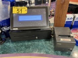 POSITOUCH 2-USER POINT OF SALE SYSTEM W/ MODEL J2-225 TOUCH SCREEN TERMINALS, CASH DRAWER, PRINTERS
