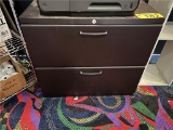 2-DRAWER LATERAL FILE CABINET W/SHELF
