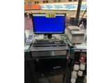 LOT: 2-DELL COMPUTERS W/POS FRONT DESK SOFTWARE, MONITORS, KEYBOARDS, PRINTER