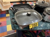 (2) ELECTRIC SKILLETS