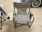 LEWIS & CLARK CAMP CHAIR W/COLLAPSIBLE SIDE TABLE