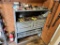 VAN SHELF UNIT & CONTENTS: HAND TOOLS, ELECTRICAL, FASTENERS