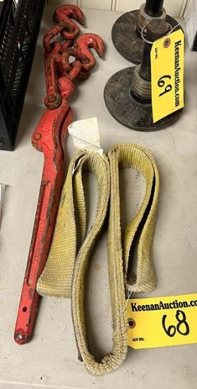 LOT: CHAIN BINDER & SLING